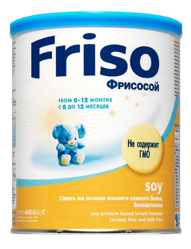 Заменитель Friso Фрисосой с рождения 400 гр.