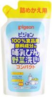Средство для мытья детской посуды Pigeon (Пиджен) жидкое 250 мл. (запасной блок) арт.12114