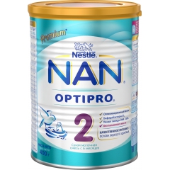 Молочная смесь Nestle NAN 2 Premium OPTIPRO с 6 месяцев 400 г