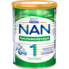 Молочная смесь Nestle NAN Кисломолочный 1 с рождения 400 г