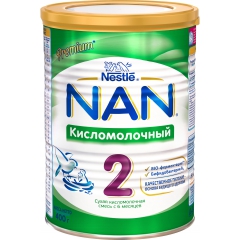 Молочная смесь Nestle NAN Кисломолочный 2 с 6 месяцев 400 г